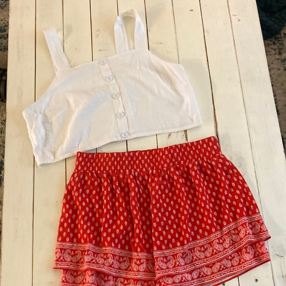 bp Tops - BP white cropped tank top, Size 1X